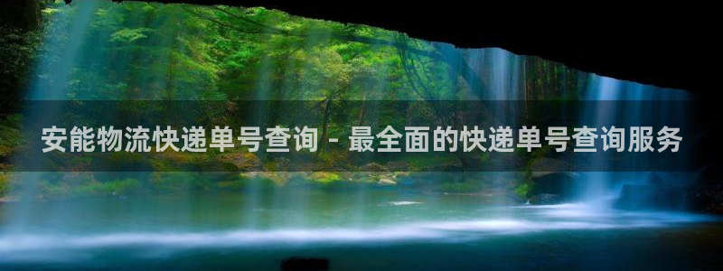 28圈app怎么注销：安能物流快递单