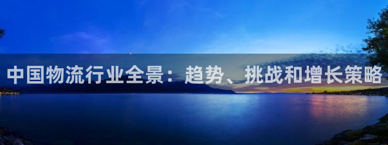 28圈app怎么注销：中国物流行业全