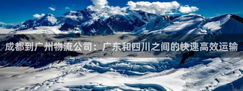 28圈技巧：成都到广州物流公司：广东