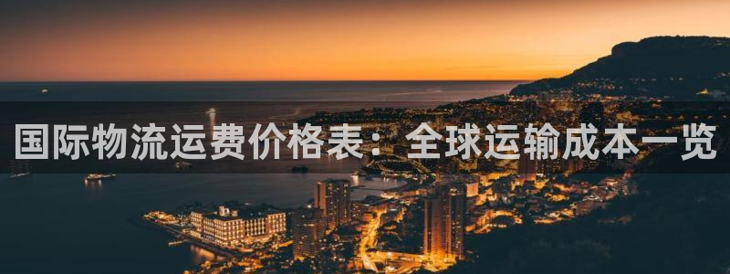 28圈登录不上咋回事：国际物流运费价