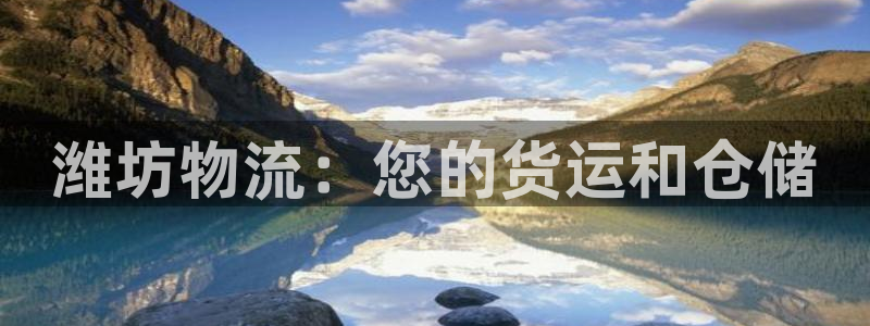 28圈模拟：潍坊物流：您的货运和仓储