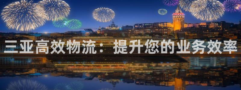 28圈加拿大app预测：三亚高效物流