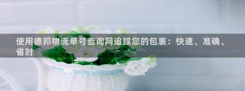 28圈充值不到账怎么办：使用德邦物流